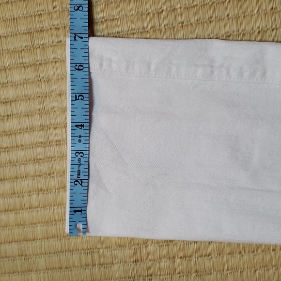 J Brand 914 Slim Straight Cigarette 5-pocket Jean, White, sz 25-26 - Picture 10 of 11